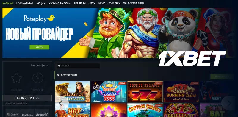 Лучшие слоты_Новый провайдер в 1xbet